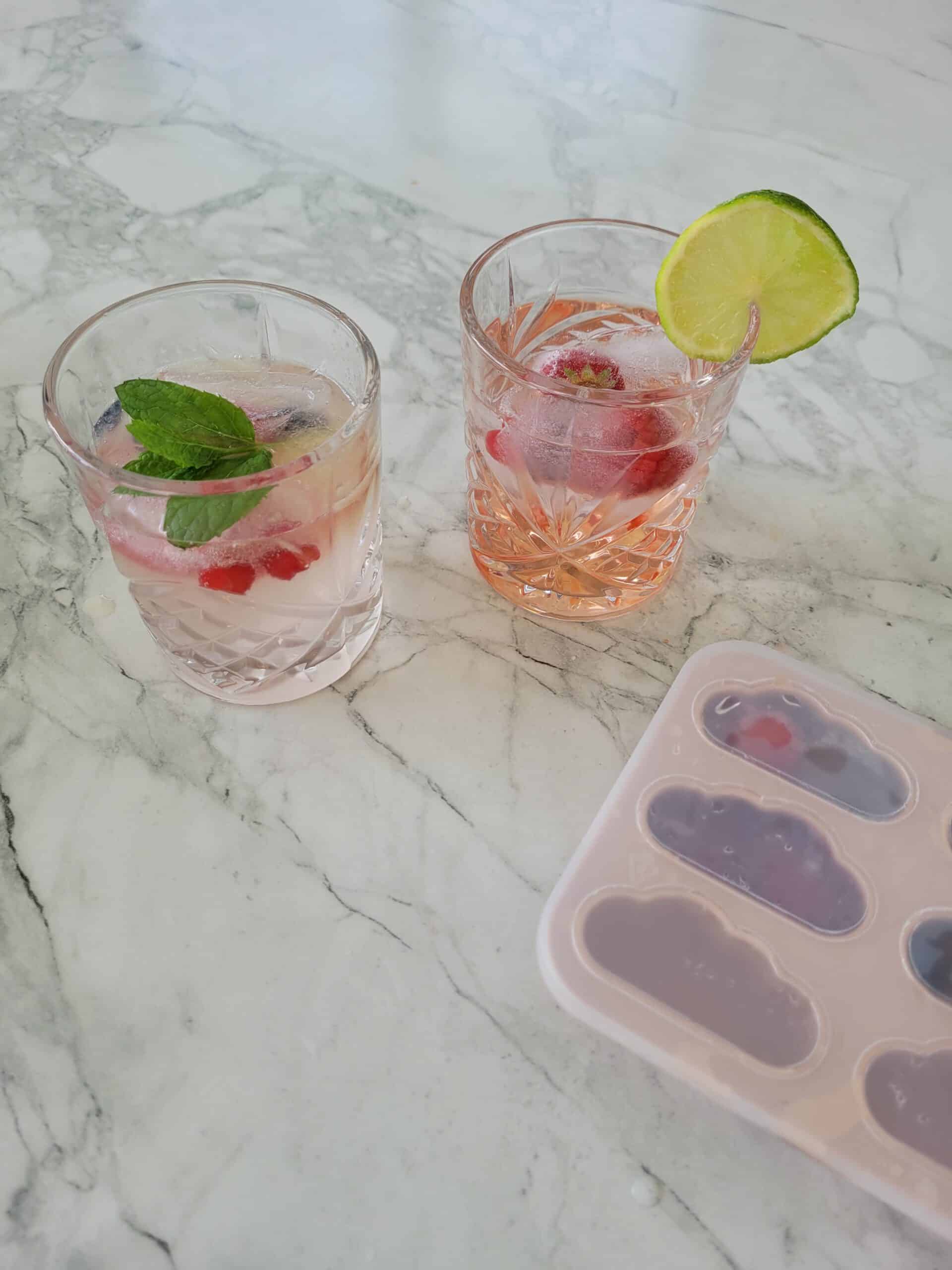 6 fun ways to perk up your ice cubes